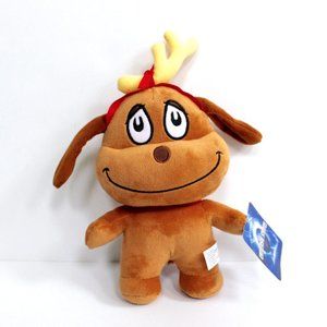 Universal Studios The Grinch Max Dog Reindeer Plush Stuffed Animal 12"